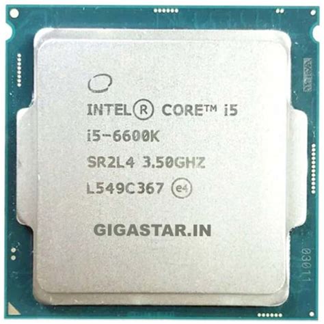 Intel Core i5 6600K 6th Generation Processor 3.5 Ghz for LGA 1151 ...
