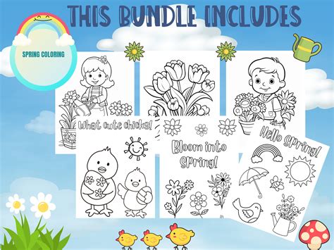 Image result for Spring Activity Pages