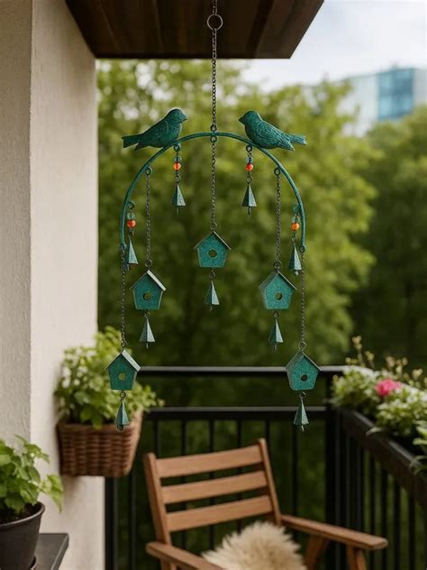 Blue Elephant Colored BirdHouse Design Metal Wall Hanging | Trending ...