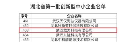 喜报|敢为科技成功获选“2022年湖北省第一批创新型中小企业” - 武汉敢为科技有限公司