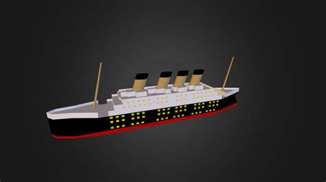 Titanic - Download Free 3D model by jesperborup [0d4b9df] - Sketchfab