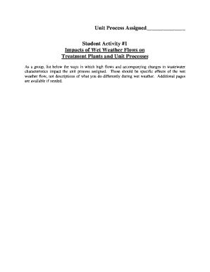 Fillable Online dec ny Wet Weather Student Activities. Wet Weather ...