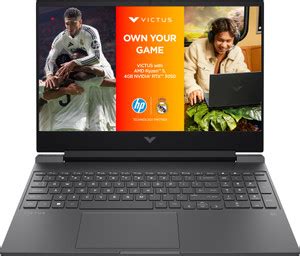 HP Victus Gaming 15-With Backlit AMD Ryzen 5 Hexa Core R5-5600H - (8 GB ...