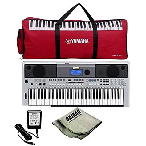 Yamaha PSR-I455 Portable Keyboardwith Keyboard Gig Bag, Adaptor And ...