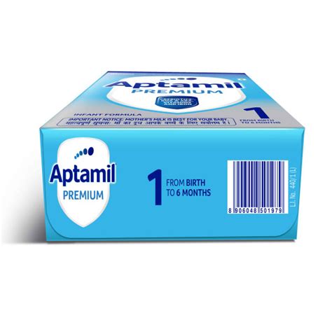 Buy Aptamil Premium Infant Formula Stage 1 Powder, 400 gm Refill Pack ...