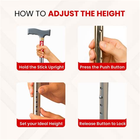 Premium Quadripod Walking Stick – Height‑Adjustable Stability Aid – Dr ...