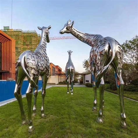 玻璃钢动物长颈鹿雕塑摆件 - 知乎