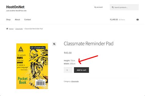 Image result for JavaScript Display Dimensions of a Product