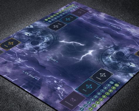 Buy Shadowverse Card Game Playmat With Beginner Field Zones for 2 ...
