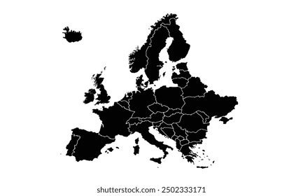 Europe Silhouette 的图像结果