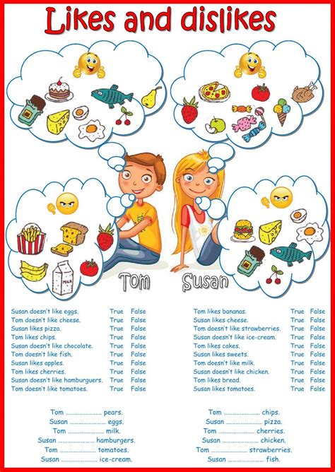 Like Dislike Worksheet 的图像结果