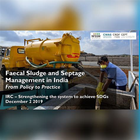 Faecal Sludge and Septage Management in India - From Policy to Practice ...