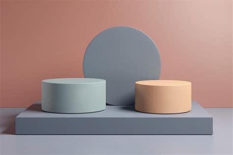 Pastel Mirage innove avec des podiums et des socles de forme ...