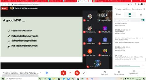 Prototype Validation : A Webinar