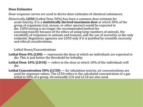 DRUG RESPONSE LD50, ED50 AND THERAPEUTIC INDEX- | PPTX