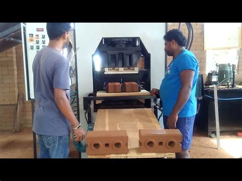 Interlocking Block Making Machine - Hollow Interlocking Soil Block CSEB ...