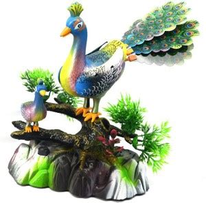 lifestylesection Electric Sound Control Peacock Toys Sounds Bird ...