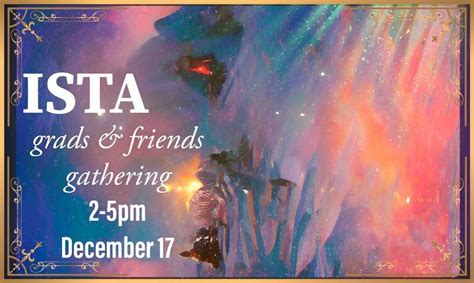 ISTA (grads) and Friends Year End Gathering, Austin, Texas, December 17 ...