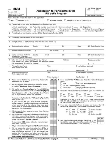 Image result for How to File 8633 Form