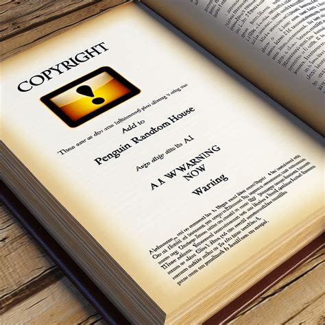 Penguin Random House begins adding AI warnings to their books' copyright pages to increase ...