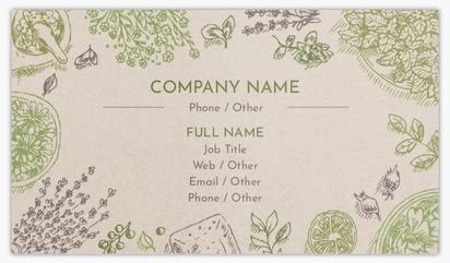 Grocery Stores Standard Visiting Cards Templates & Designs | Vistaprint