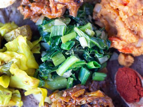 Ye'abesha Gomen (Ethiopian Collard Greens) | GradFood