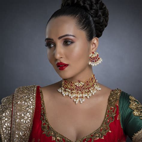 Sukkhi Fascinating Gold Plated Pearl Choker Necklace Set Worn By Karis ...