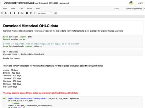 Image result for Kite Connect Python
