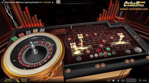 First Person XXXtreme Lightning Roulette Evolution - Esball Eu Casino