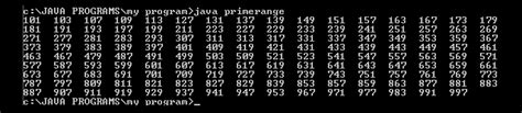 Image result for Prime Numbers Between 2 Numbers Java Program