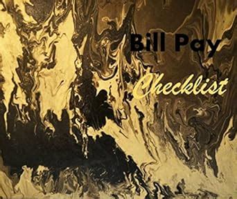 Bill Pay Checklist eBook : Lee, Ashley: Amazon.in: Kindle Store