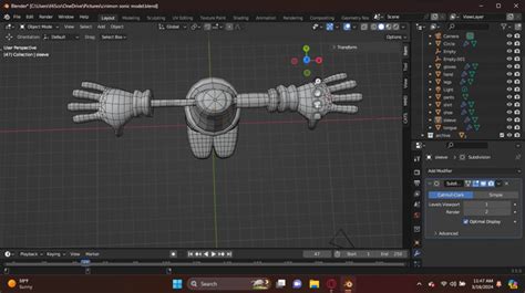 Image result for Sonic Blender Model Tutorial