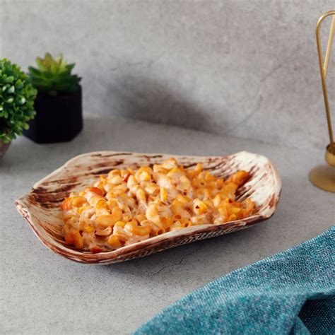 "Rustic" ceramic serving snack platter plate – Banjara Market