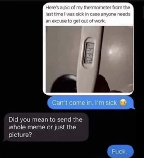 To call in sick : r/facepalm