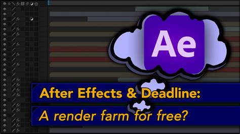 After Effects Rendering Time at Joshua William blog