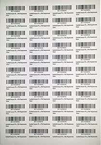 MALANI STORES A4 Size White Self Adhesive Label/Sticker for Printer ...