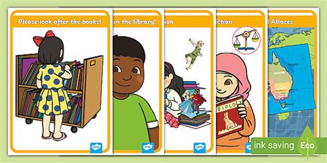 Library Role Play Display Posters