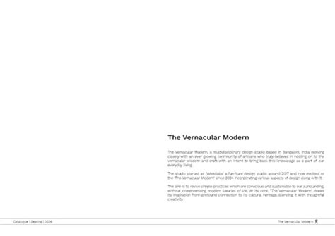 Seating | Chairs — The Vernacular Modern