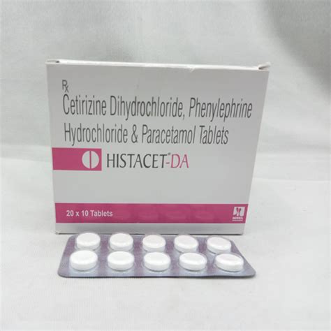 HISTACET-DA Tablets Mestra Pharma Pvt. Ltd.