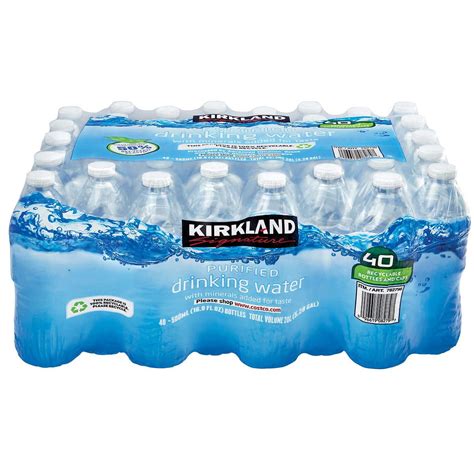 Kirkland Signature Purified Drinking Water, 16.9 Ounce - Walmart.com