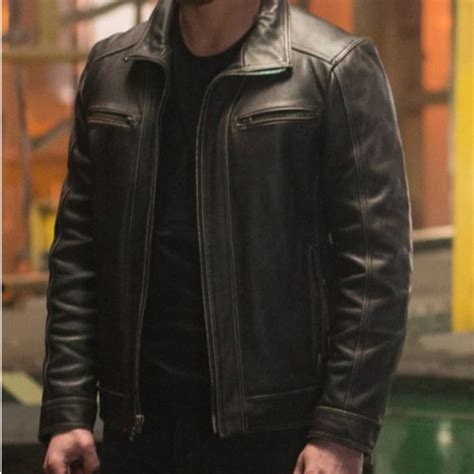 Extraction Harry Turner Black Leather Jacket