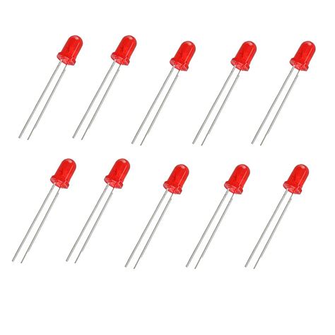 Buy 5mm Red Led (Pack of 10) Online in India | Robocraze