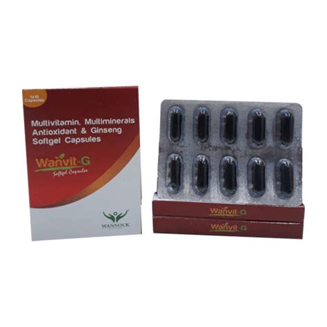 WANVIT-G Softgel Capsules Wannock pharmaceuticals