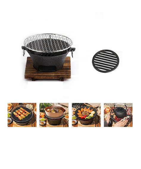 Buy Cast Iron Hibachi Grill, hibachi grill outdoor,portable camping ...