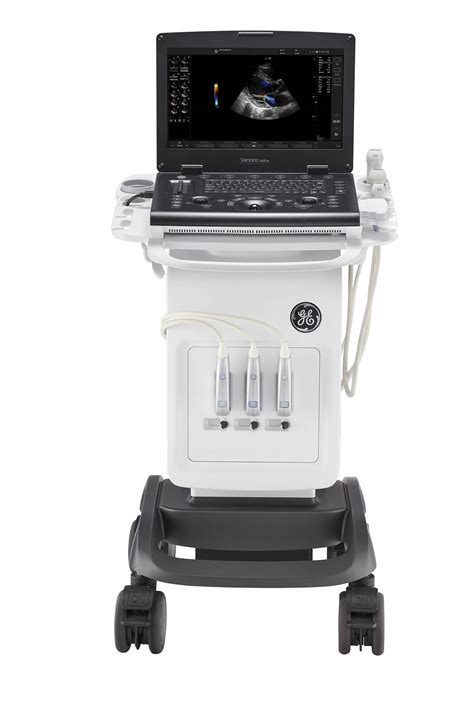 GE VERSANA ACTIVE Ultrasound System - Advanced Cart 3 Probes Cardiac - Polaris