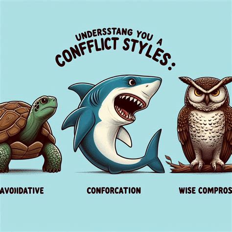 Understanding Conflict Styles: Are You a Turtle, Shark, or Owl?