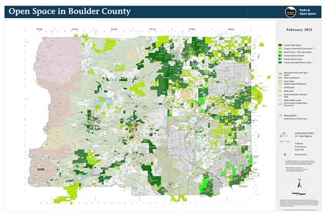 Foothills Boulder Heights Map