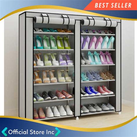 Jual Rak Tempat Sepatu Sandal Rakitan Susun Tingkat Rumah Kos Praktis ...