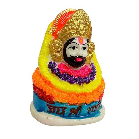 Aakriti Lord Khatu Shyam Ji Idol Statue God Shyam Dev Statue Murti for ...