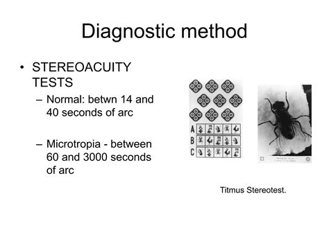 Microtropia - Definition, Types and Shot Note | PDF